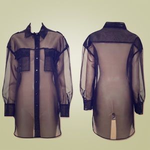 Blazer see-through Dress